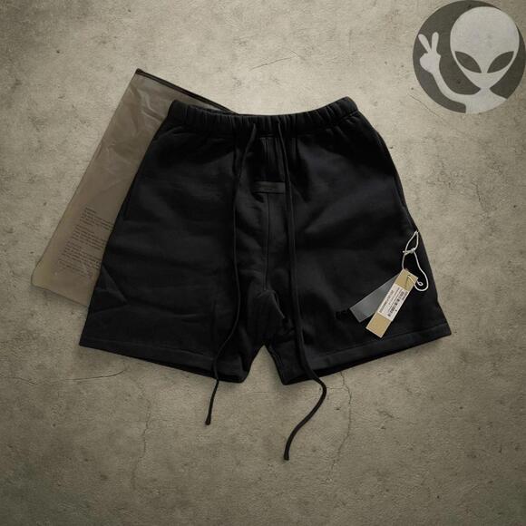 Fear of God Essentials Black Sweat Shorts Small - Picture 1 of 6
